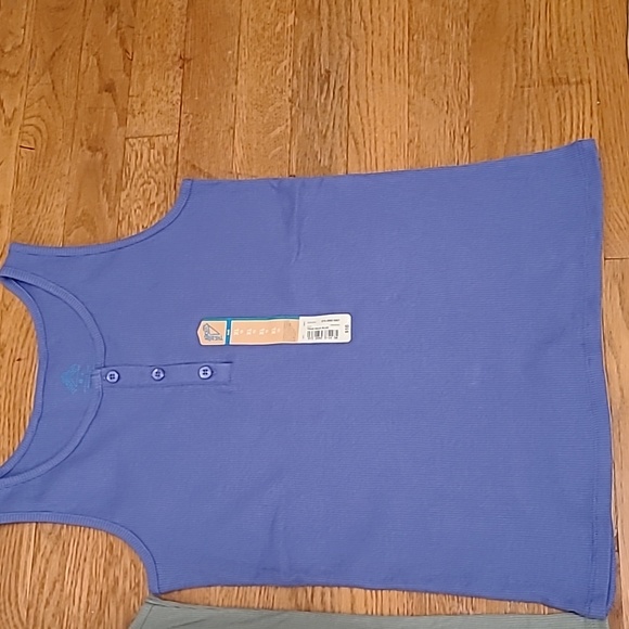 THEREABOUTS GIRLS TANK TOPS BUNDLE OF TWO TANKS GREEN & BLUE SIZE XL 16 - Picture 3 of 7